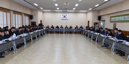 김제시가 지난 15일 확대간부회의를 개최했다.