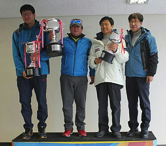 전북바이애슬론 선수단은 전국동계체전에서 9연패 금자탑을 달성했다.