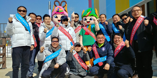 21일부터 22일까지 전라북도체육회는 2018 평창동계올림픽에 출전한 전북선수단격려 및 전라북도의 날을 맞아 평창에 방문했다.