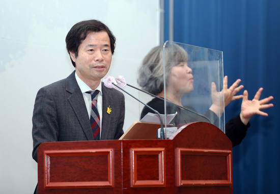 김승환 전라북도 교육감이 11일 도교육청에서 신년 기자회견을 열고 남은 임기 맡은 역할과 책임을 다할 것을 밝혔다. /전북교육청 제공