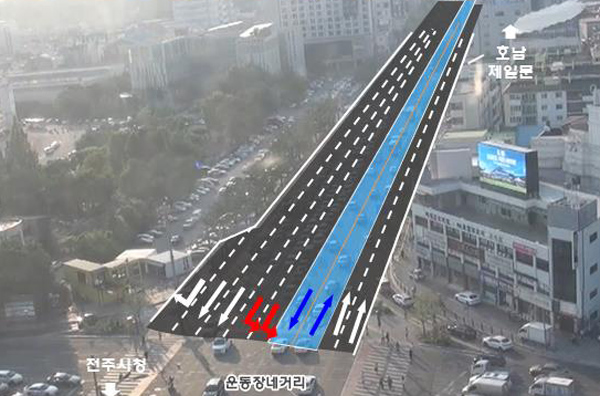 기린대로 BRT 계획(안) 교차로 구간